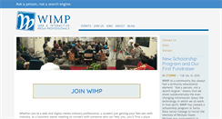 Desktop Screenshot of beawimp.org